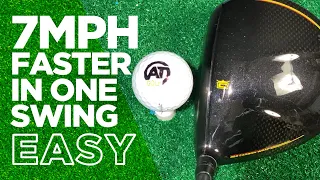 EASY INCREASE DRIVER SWING SPEED 100 MPH TO 107 MPH IN ONE SWING