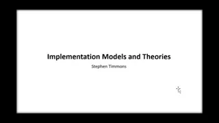 Training | Implementation Models & Theories | 14 May 2024