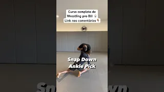 Ankle Pick - Snap Down 🤼 #wrestling #bjj #jiujitsu