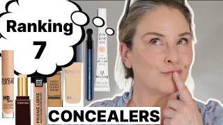 Ranking 7 Concealers for Dry or Mature Skin!  Incredibly Thorough - Application & Check-ins