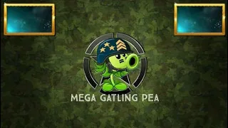 Plants Vs Zombies 2 - Mega Gatling Pea Max Mastery (M200)