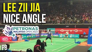 Lee Zii Jia NICE ANGLE ~ Malaysia Open 2022 ~ Lee Zii Jia Vs Nhat Nguyen ~ R32 ~ HIGHLIGHTS