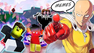 ROBLOX Strongest Battlegrounds Funny Moments Part 2 (MEMES) 💪