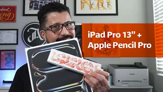 iPad Pro 2024 + Apple Pencil Pro! First Impressions for Calligraphy!