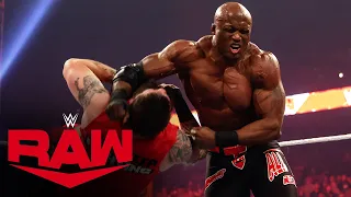 Big E vs. Bobby Lashley vs. Kevin Owens vs. Seth “Freakin” Rollins: Raw, Jan. 3, 2022