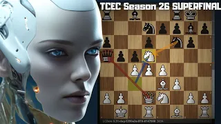 Queen Sacrifice Opening Theory! - Stockfish 16 vs Leela C Zero - TCEC Season 26 Superfinal