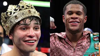 RYAN GARCIA TELLS HANEY “I WOULD’VE KNOCKED YOU OUT!” REACTS TO HANEY BEATING JORGE LINARES