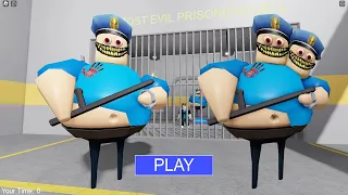 SCARY BARRY'S PRISON RUN Obby New Update Roblox - All Bosses Battle FULL GAME #roblox