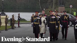 King describes pride in his sons at Sandhurst Sovereign’s Parade
