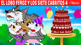 El Lobo y los Siete Cabritos 4 - El Pastel Sorpresa | Cuentos infantiles para dormir en Español