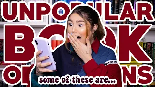 🤭 reacting to YOUR unpopular book opinions (and i lost it)