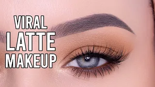 VIRAL Latte Eye Makeup Tutorial