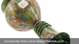 Murano Glass Millefiori Vase