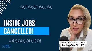 Inside Jobs Cancelled!!! 😞😞😞