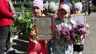 Акция "Бессмертный полк" прошла в детском саду