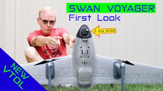 PART 1 - HEQ Swan Voyager VTOL Drone/Plane - First Look