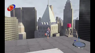 Spiderman 3 Swinging Free Roam