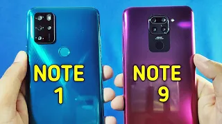 Micromax IN NOTE 1 vs Redmi Note 9 Speed Test & Camera Comparison | 🔥🔥