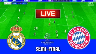 Real Madrid Vs Bayern Munich - UEFA Champions League | Semi - final | 2nd Leg | Live