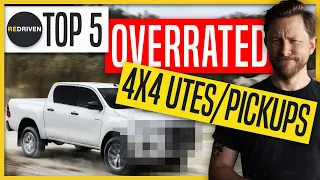 Top 5 OVERRATED 4x4 utes/pick-ups | ReDriven