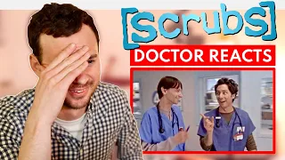 Real DOCTOR reacts to SCRUBS "My Student"
