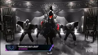 Black Swan Performs "Thinking Out Loud" By Ed Sheeran | Masked Singer | S5 E10