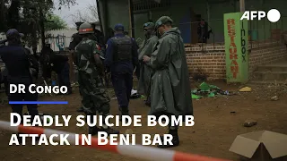 Suicide bomb blast in crowded eastern DR Congo bar kills at least five | AFP