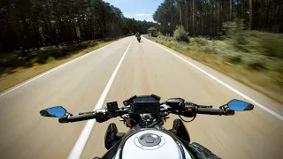 Down hill || KAWASAKI Z800 - SC Project - 4K UNCUT POV