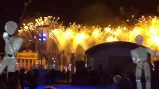 🎆. Салют на катке ВДНХ. Открытие сезона 2017-2018