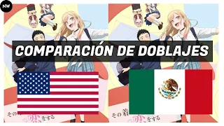 My Dress Up Darling Doblaje Latino vs Doblaje en Inglés/Comparación de Doblajes