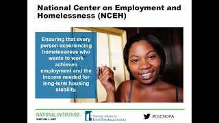WEBINAR| Access to Economic Opportunity Helps End Homelessness