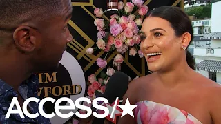 Lea Michele Reveals How Her Dad Helped Her Realize Her Fiancé Was The One | Access