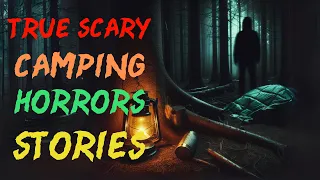 90 min of Camping Horror Stories - Part 6 | Scary story | Creepy story | Black Screen | Rain Sounds