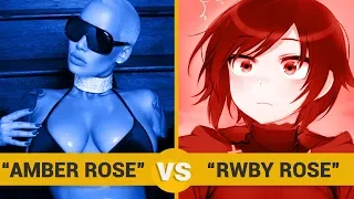 AMBER ROSE VS RWBY ROSE - Google Trends Show