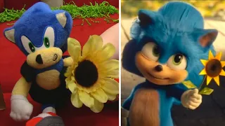 Sonic the Hedgehog (2020) -Young Sonic Movie Scene in Plush