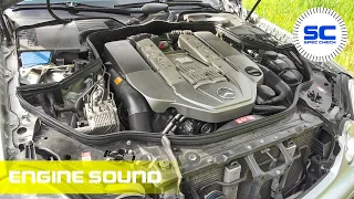Mercedes E55 AMG V8 Kompressor 476PS Engine Sound TEST