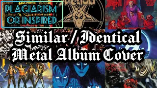25 Similar / Identical Metal Album Cover Art - Plagiarism or Inspired? #metal #metalvideo #albums