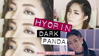 HYOLYN 효린 - Dark Panda 다크팬더 MV Makeup Tutorial