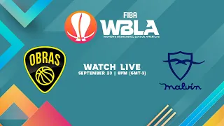 Obras Basket v Club Deportivo Malvin | Full Basketball Game | Women's Basketball League Americas '23