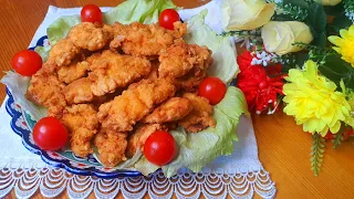 Дети мои любят эти домашние наггетсы 🥩 My children love these homemade nuggets 🥩