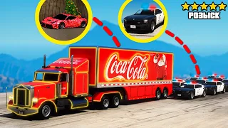 ПОГОНЯ от КОПОВ НА ГРУЗОВИКЕ COCA-COLA! FERRARI 458 ВНУТРИ ПРИЦЕПА! НЕОЖИДАННАЯ НАХОДКА!