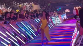 Samantha Irvin Entrance At WWE SummerSlam 2023 In Detroit, Michigan, Aug. 5, 2023