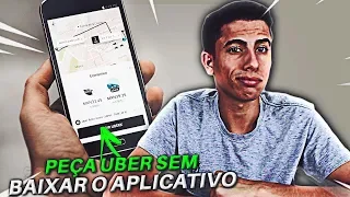 Como pedir um Uber pelo celular (SEM BAIXAR O APLICATIVO)