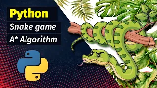 Snake vs A* Algorithm --- Python Pygame