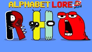 Alphabet Lore (A - Z...) But Something is WEIRD - ALL Alphabet Lore Meme #11 | GM Animation