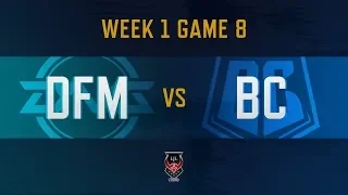 DFM vs BC｜LJL 2019 Spring Split Week 1 Game 8