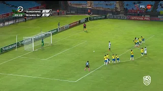 Mamelodi Sundowns vs  Richards Bay || Nkanyiso Zungu penalty