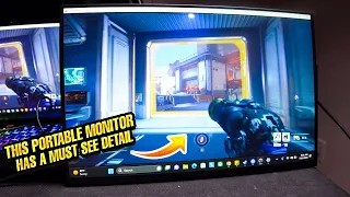 THE BEST PORTABLE GAMING MONITOR - UPERFECT 2K 18' INCH MONITOR Review