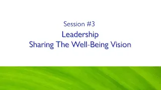 10 Minute Well-being Tips for Managers | Leadership Sharing The Well-Being Vision: Episode 3