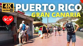 PUERTO RICO Gran Canaria April 2024🔴Beach to Bus Station